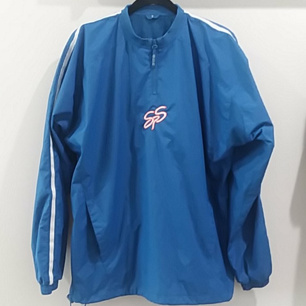 Elite SPS monogram crew neck windbreaker